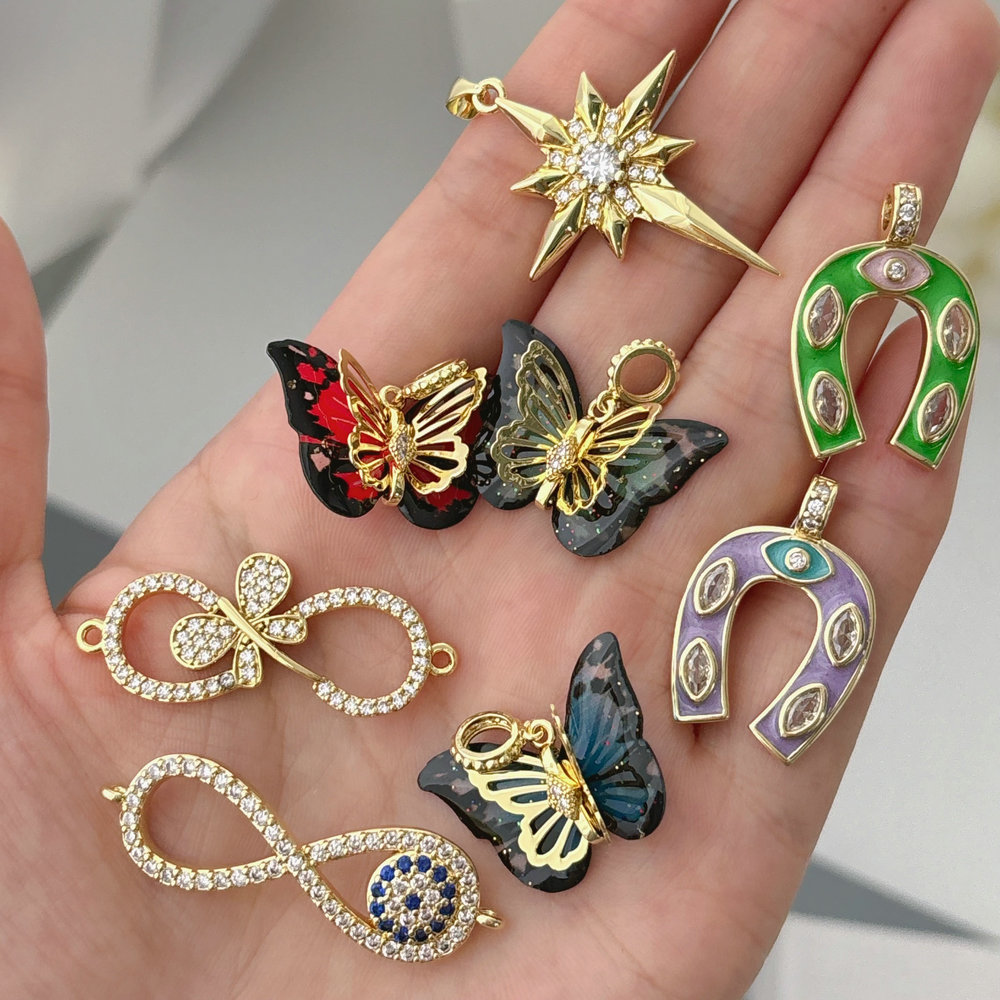 Diy butterfly charm