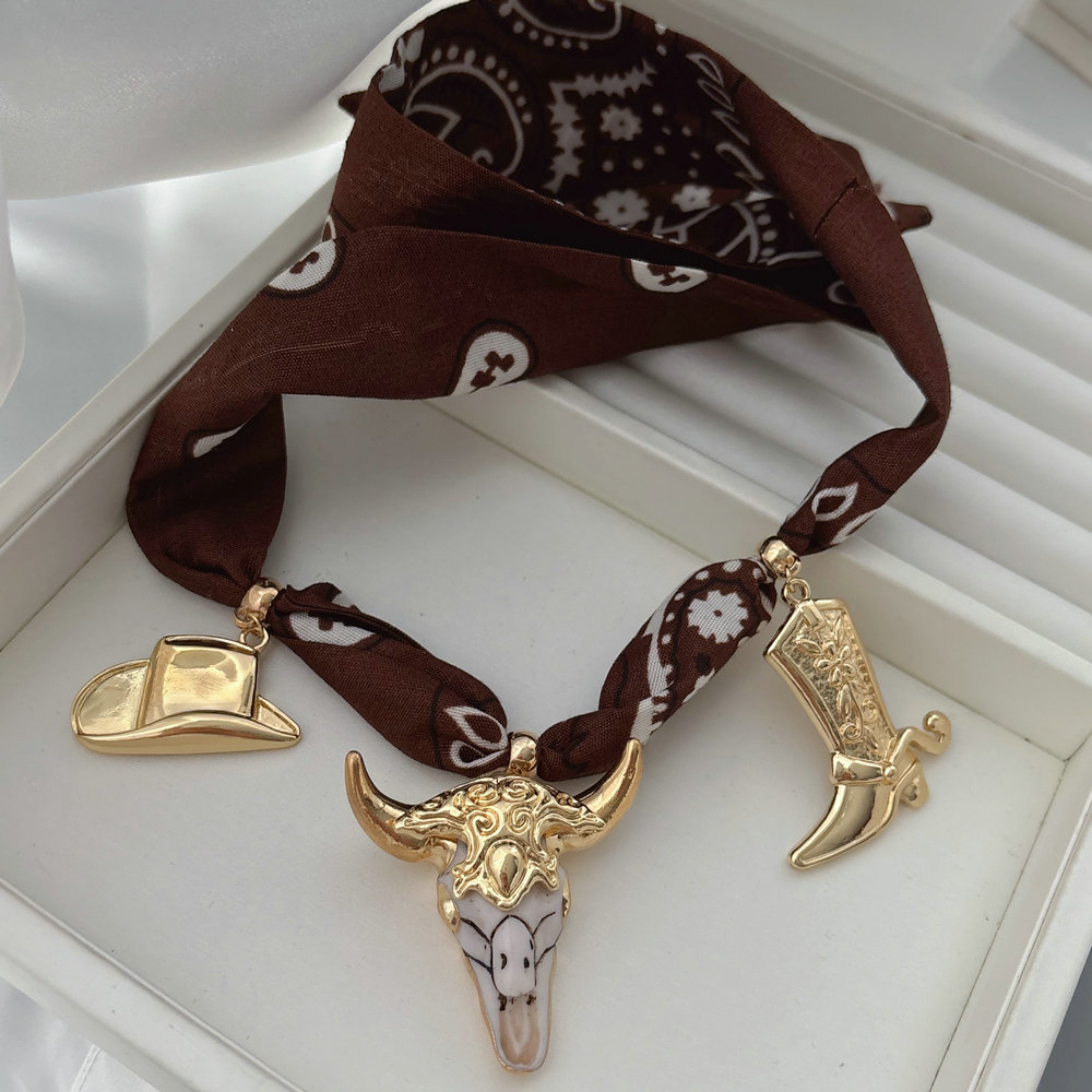 bull necklace
