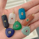 Gemstone charm