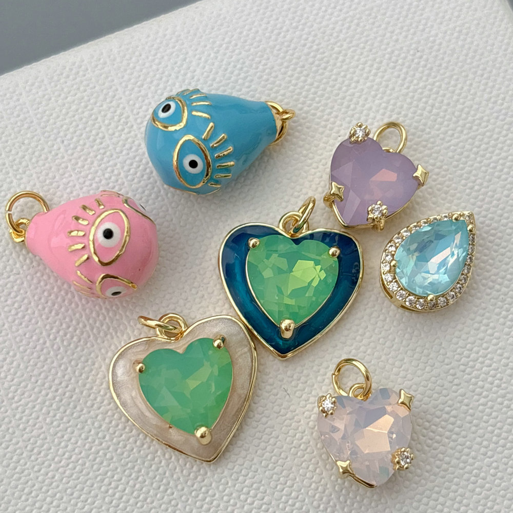 Diy heart charm
