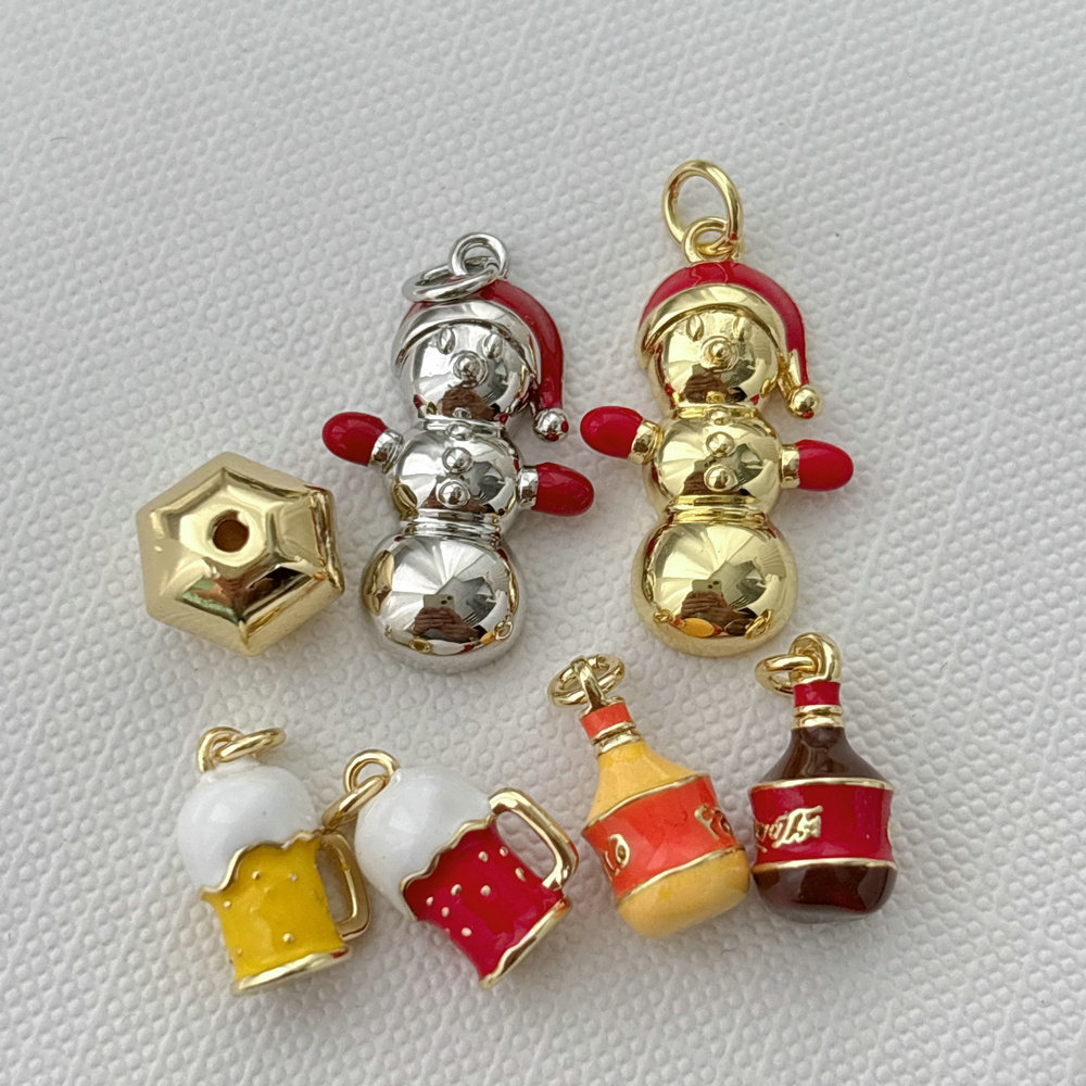 Enamel diy charm