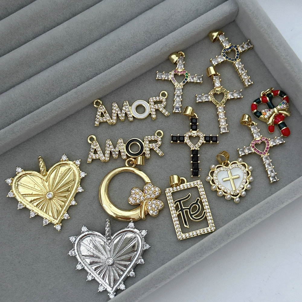 Heart diy charm