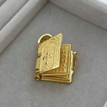 Cross Book charm