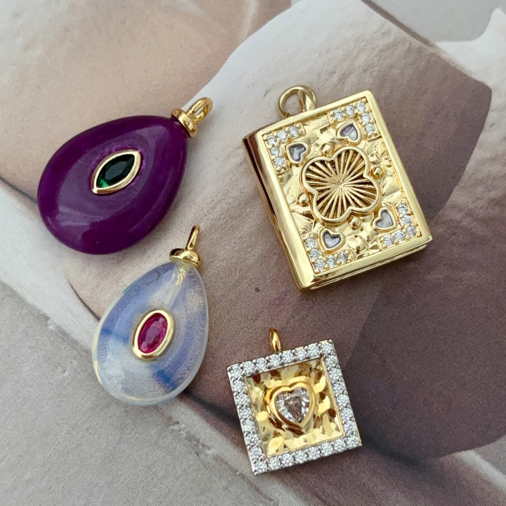 Diy gemstone charm