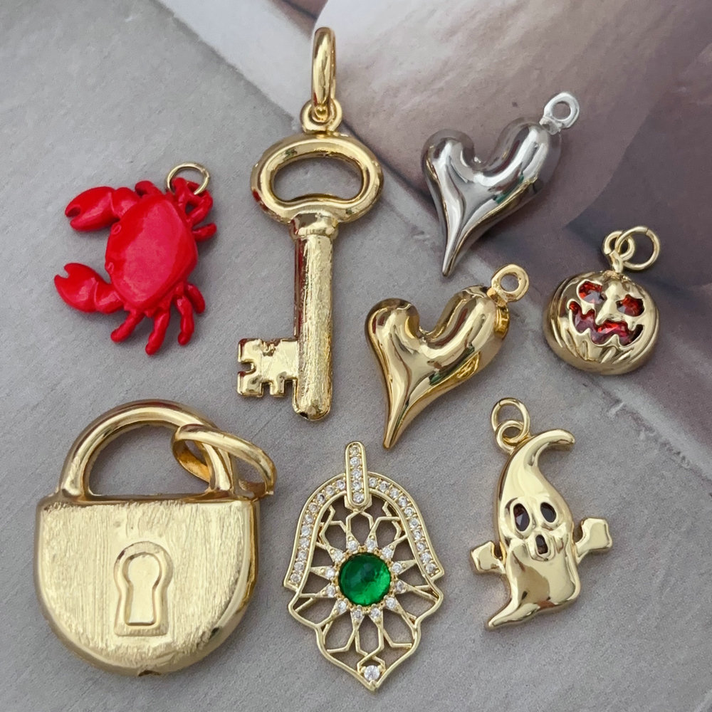 metal locker charm