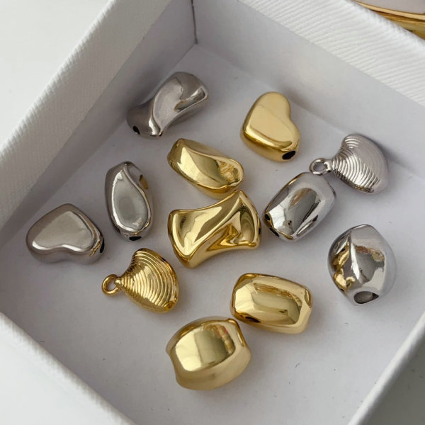 Diy brass beaded