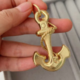 Metal anchor pendant