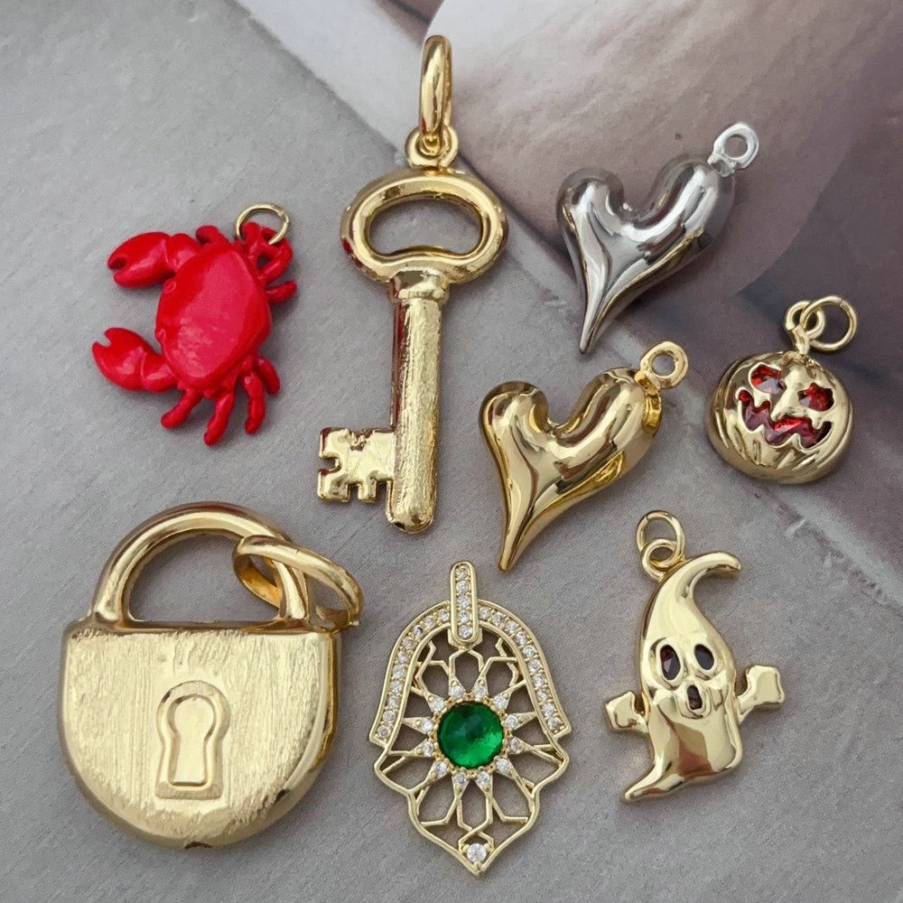 metal locker charm