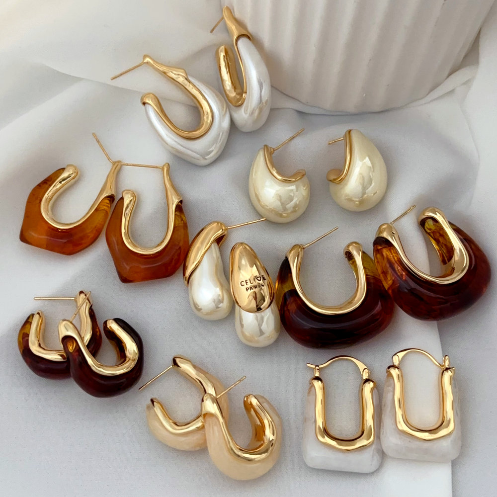 acrylic earrings