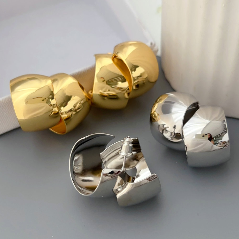 metal chunky hoop