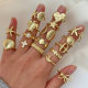 Metal shell accessroies ring