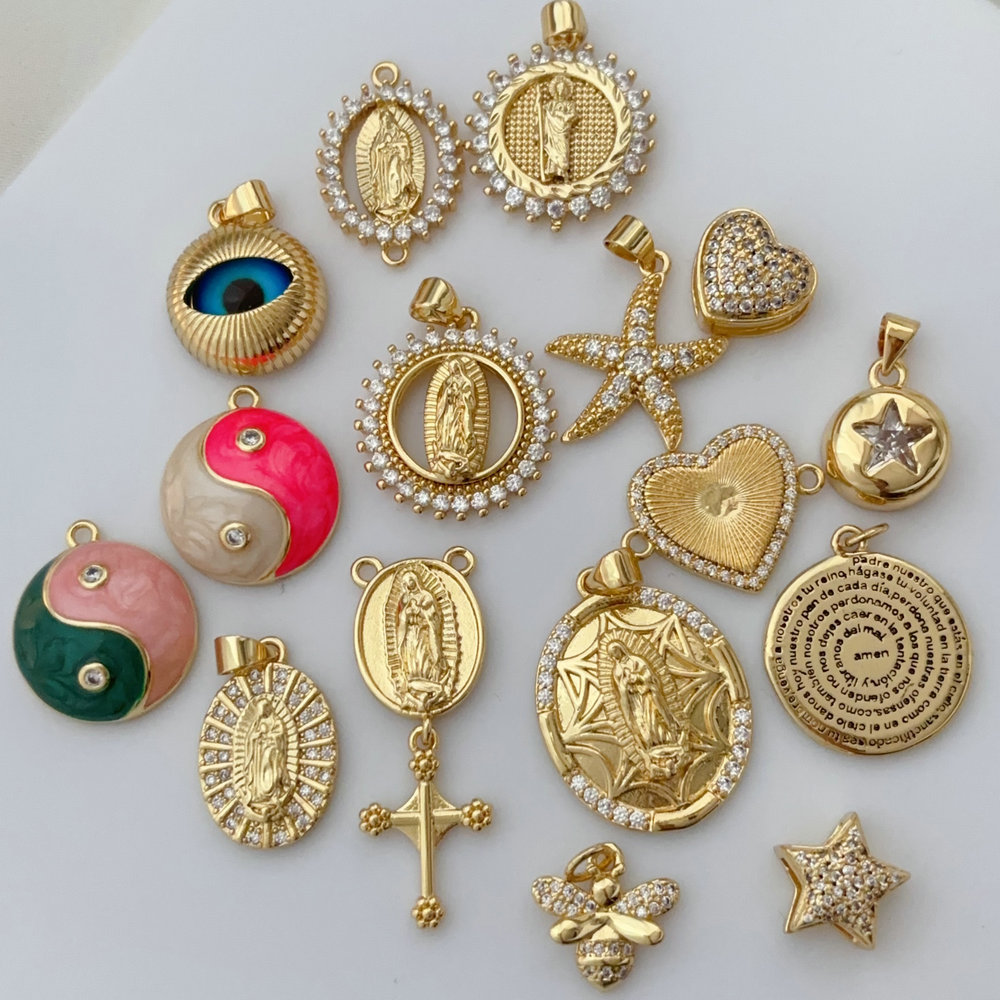Diy yingyang charm