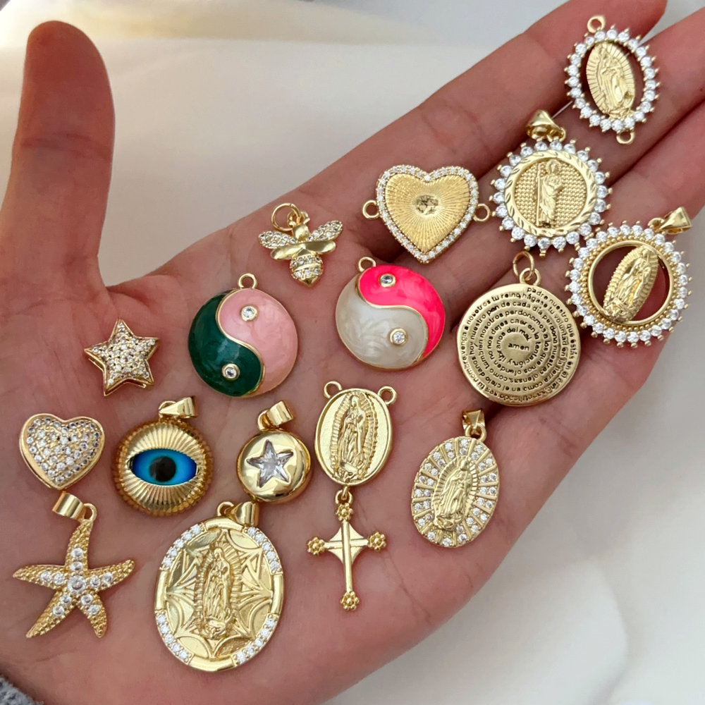 Diy yingyang charm