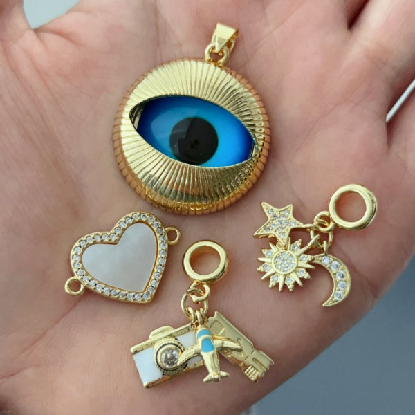 Diy eye charm