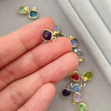 Crystal heart charm