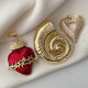 Chunky snail pendant