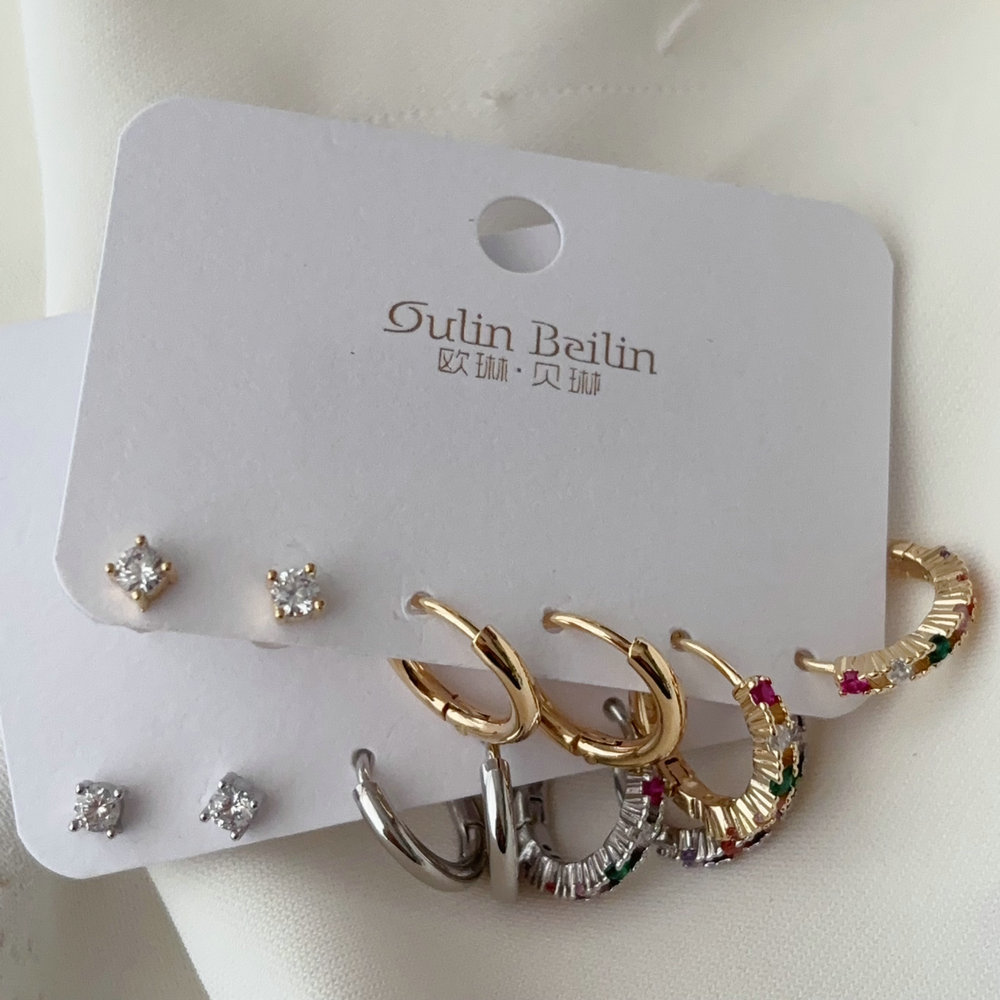 Colorful set hoop