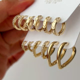 Set heart earrings