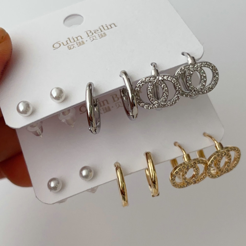 Set fashion earrings