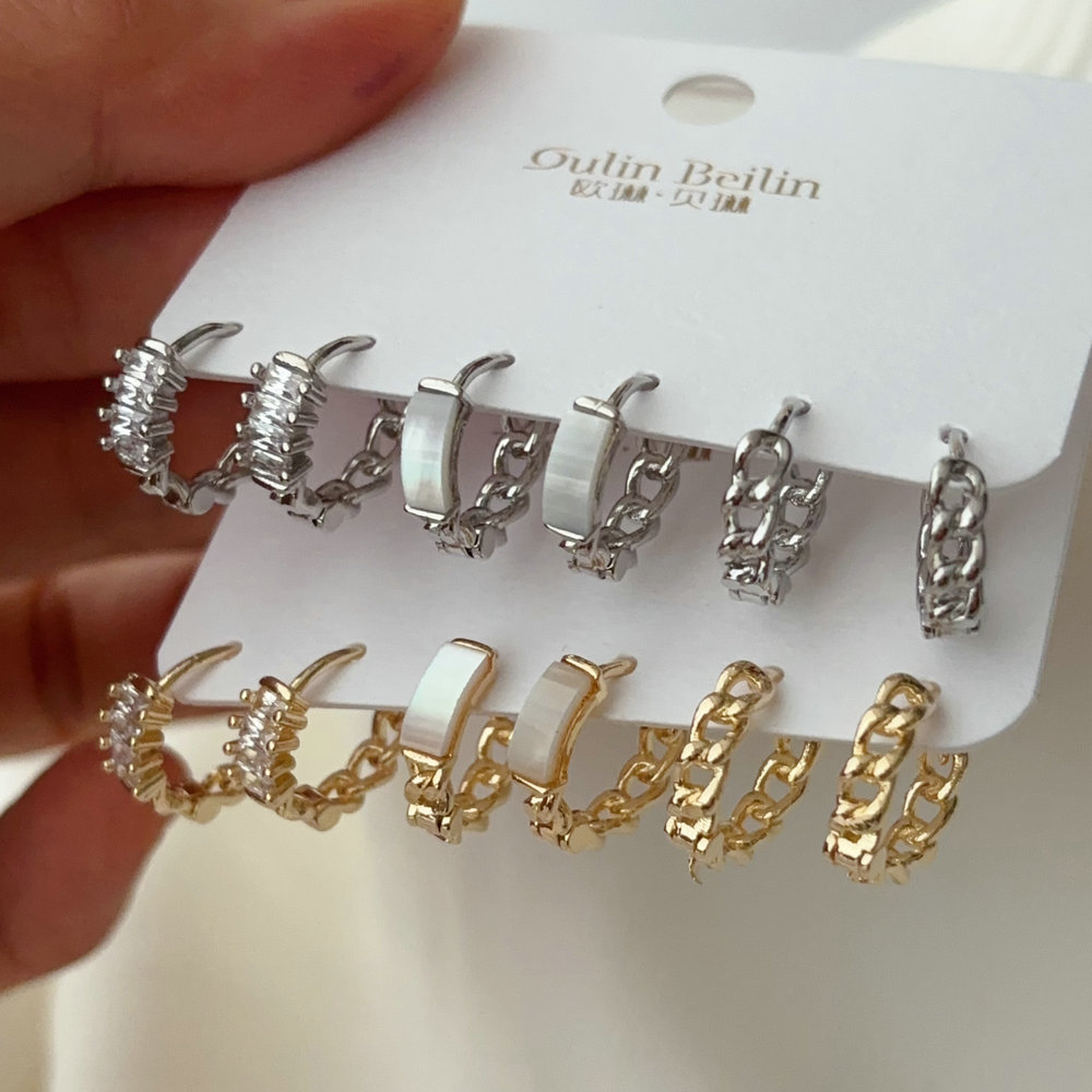 Set earrings