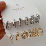 Set pearl earrings
