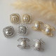 Pave zircon channel earrings