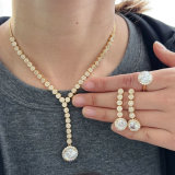 Pave zircon party jewelry
