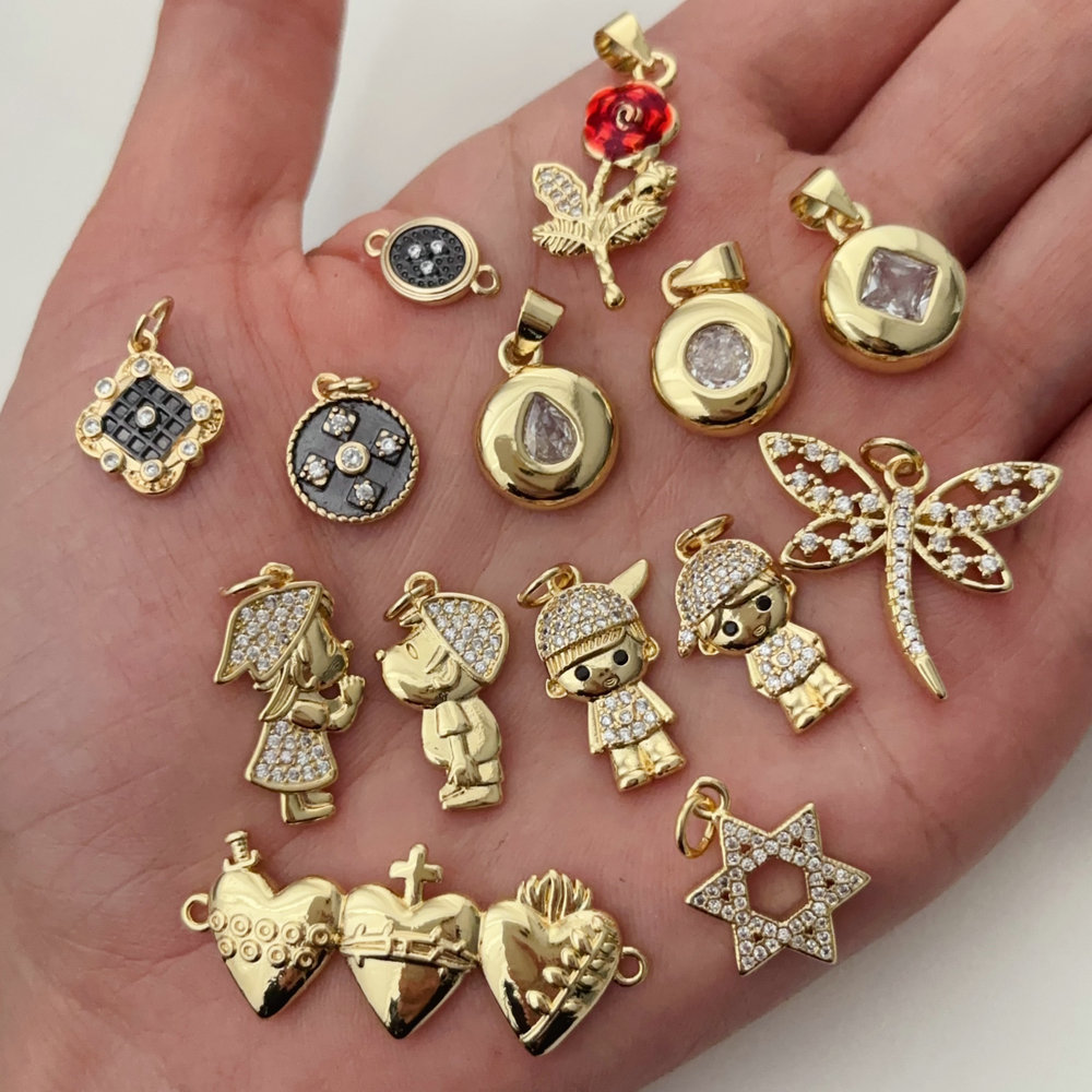 Diy heart charm