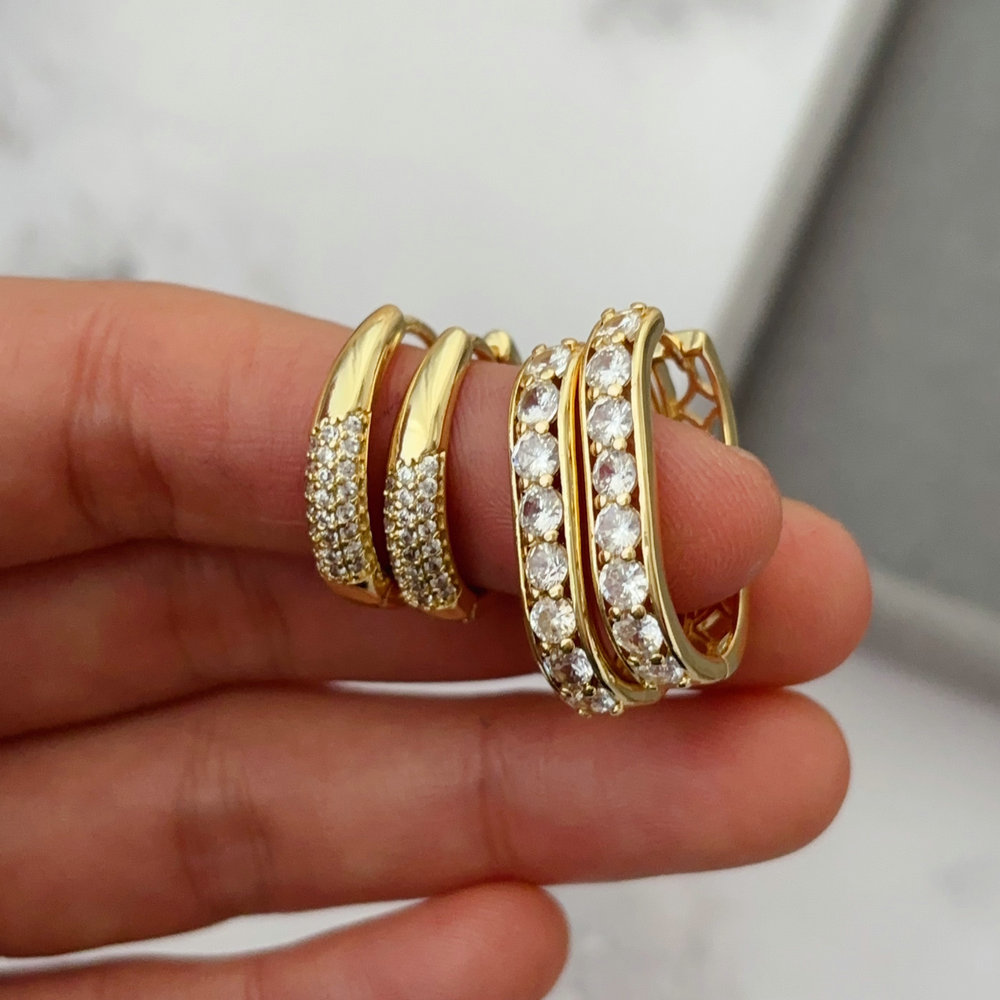 Pave basic hoop