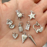 Silver mini charm