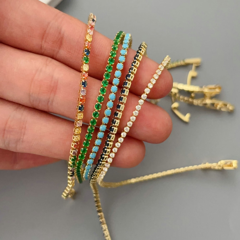2mm Tennis chain bracelet