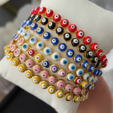 Enamel eye bracelet