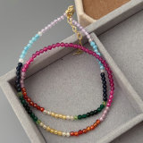 Colorful beaded necklace