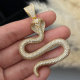 Pave zircon snake charm