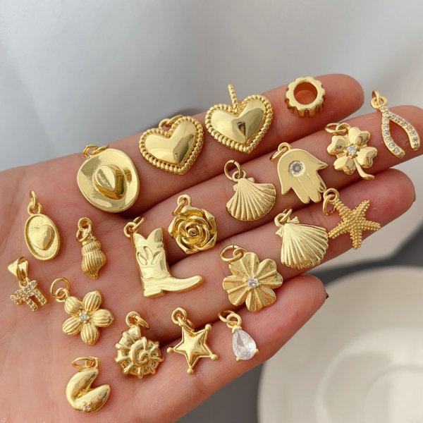 Diy heart charm