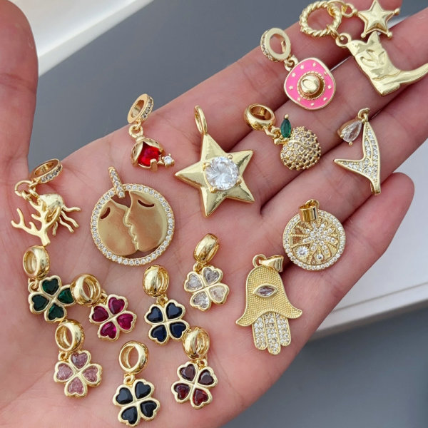diy flower charm