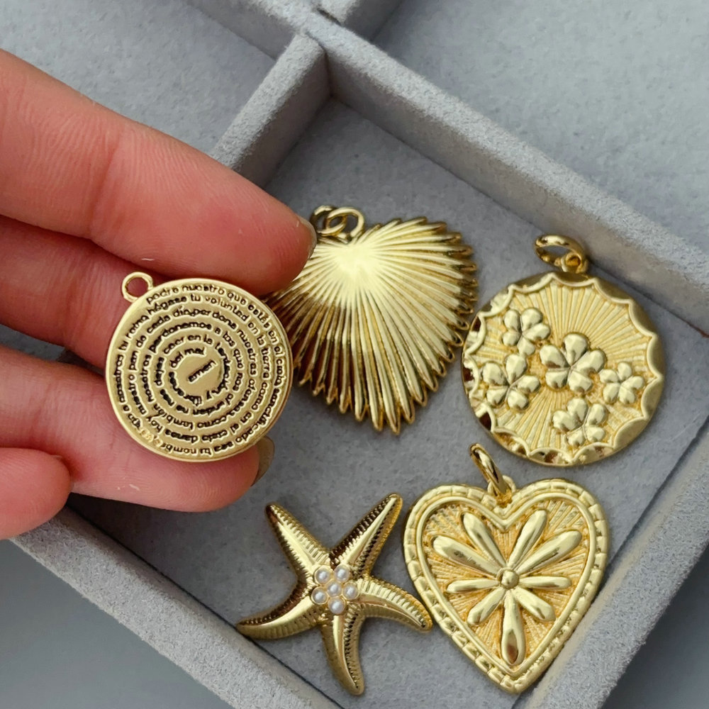 Diy heart charm