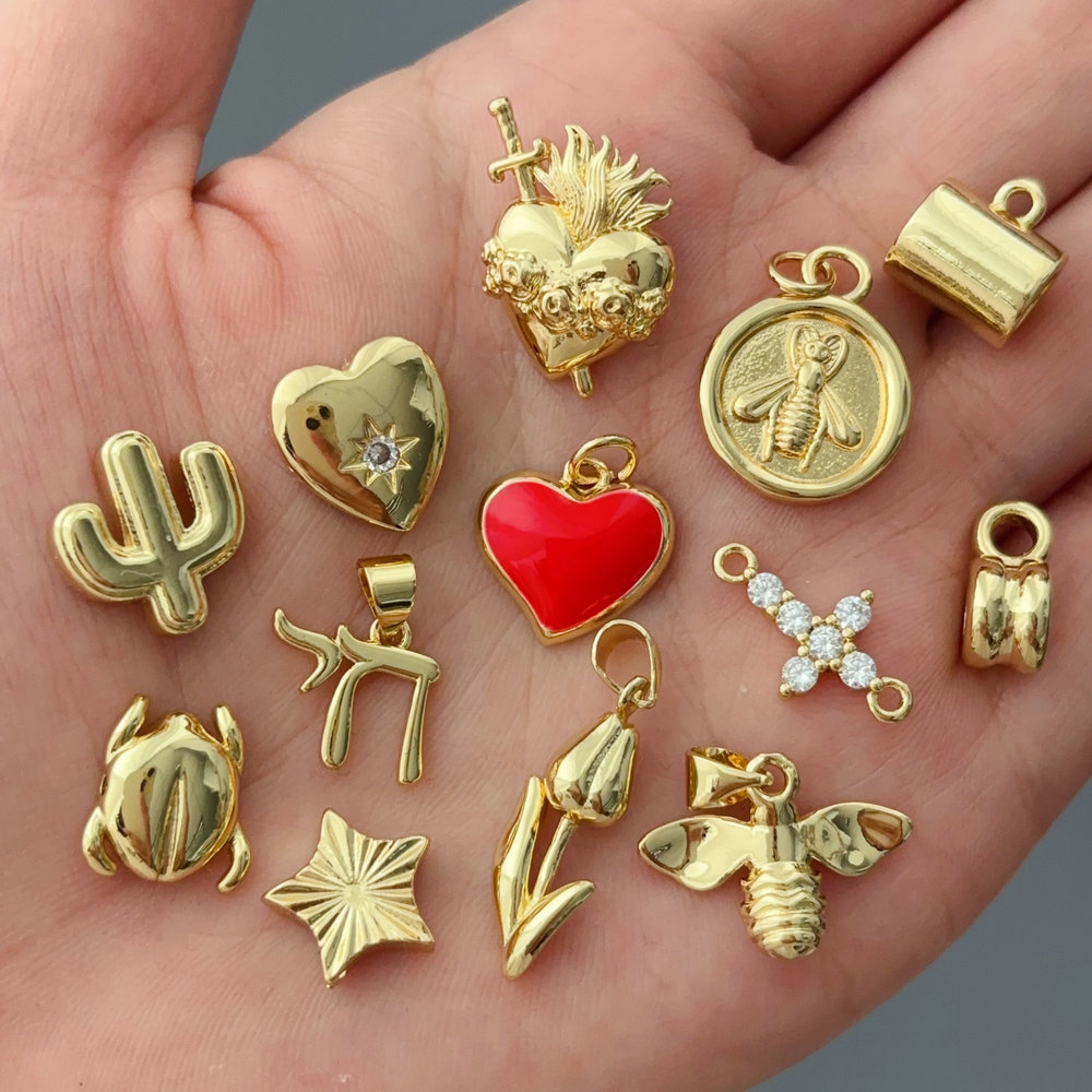 Diy heart charm