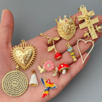 Heart diy charm