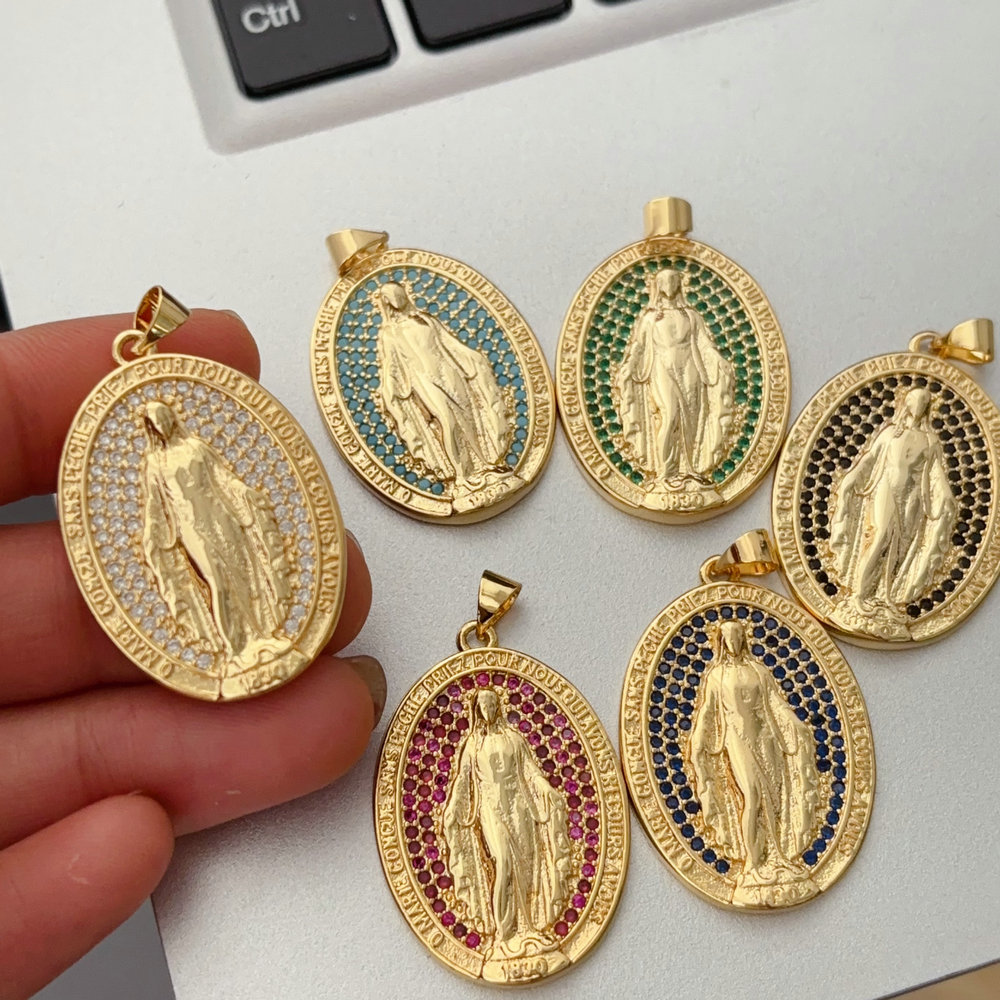 Vigin maria pendant