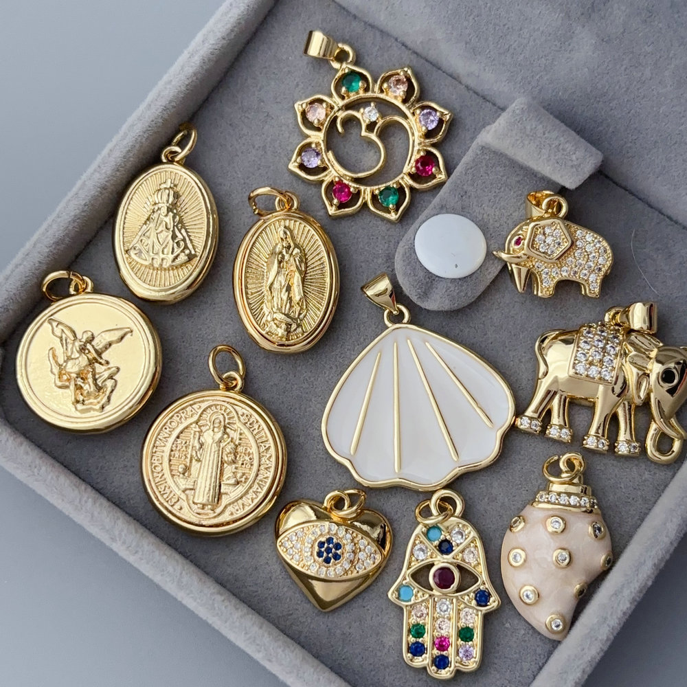 Diy sea shell charm