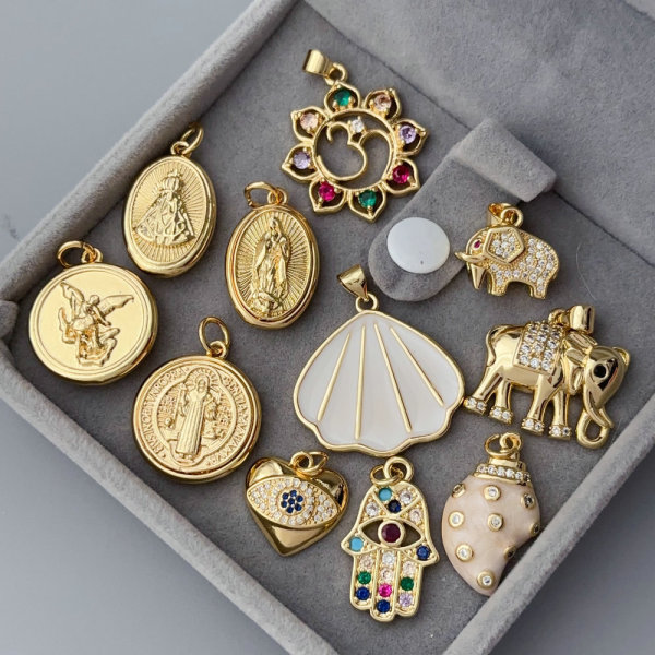 Diy sea shell charm