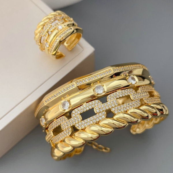 Chunky set bangle