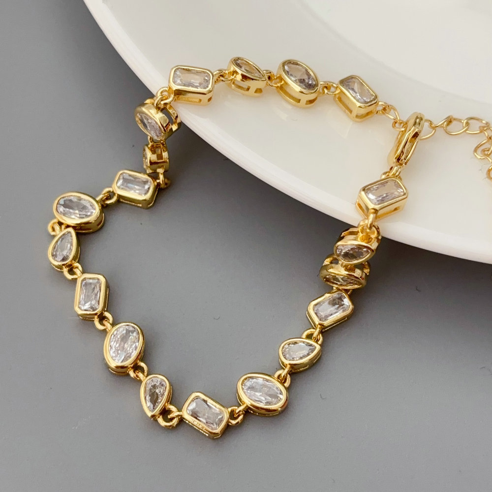 Pave zircon bracelet
