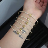 Letter tennis bracelet
