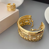 Chunky set bangle