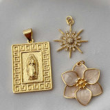 Flower charm
