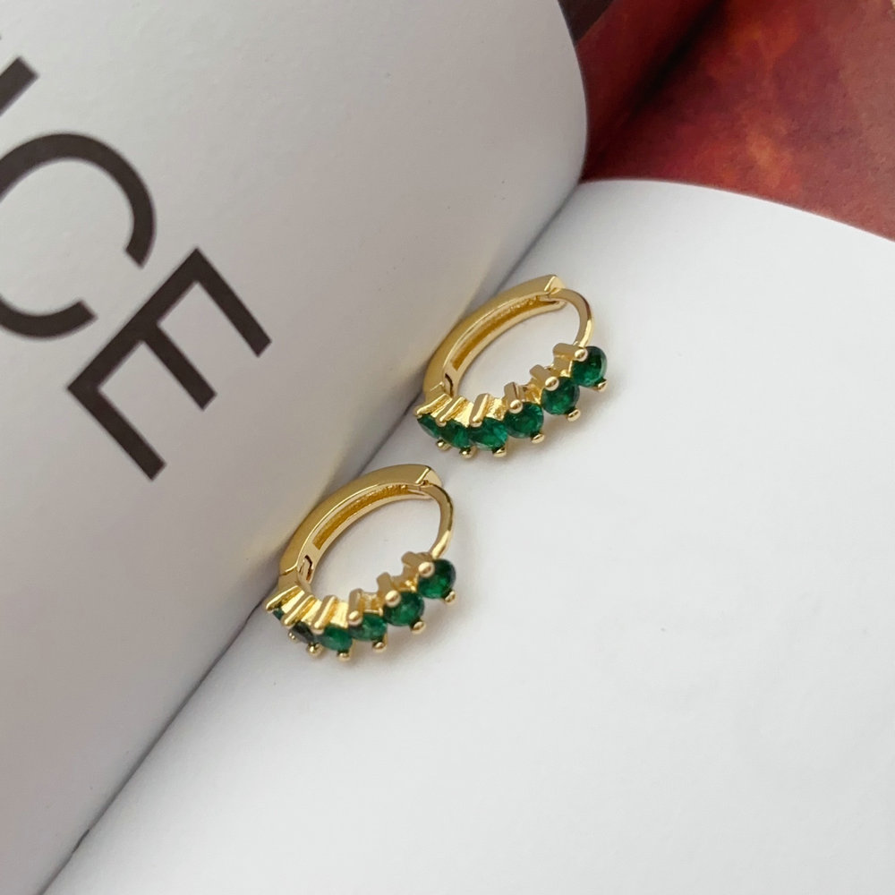 zircon green zircon hoop