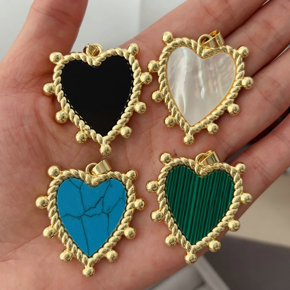 Heart charm