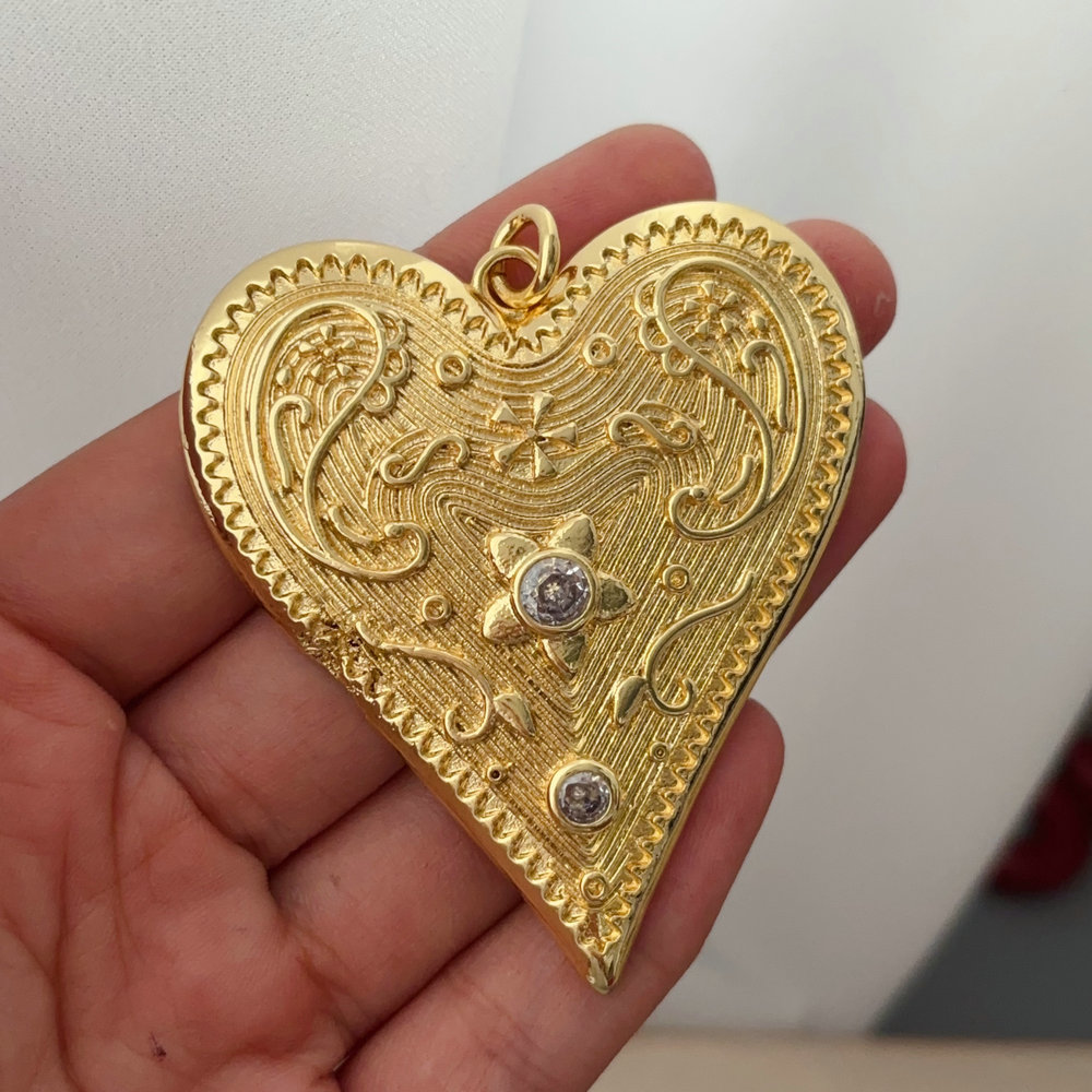 big heart pendant